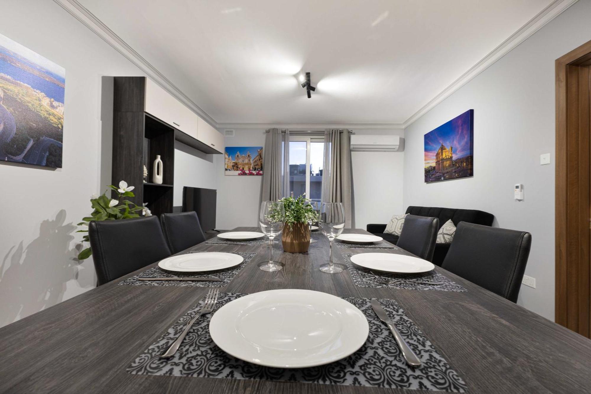 Luxurious & Spacious 2Bd Accomodation At The Podium - Yacht Marina Area, Close To Valletta มซิดา ภายนอก รูปภาพ