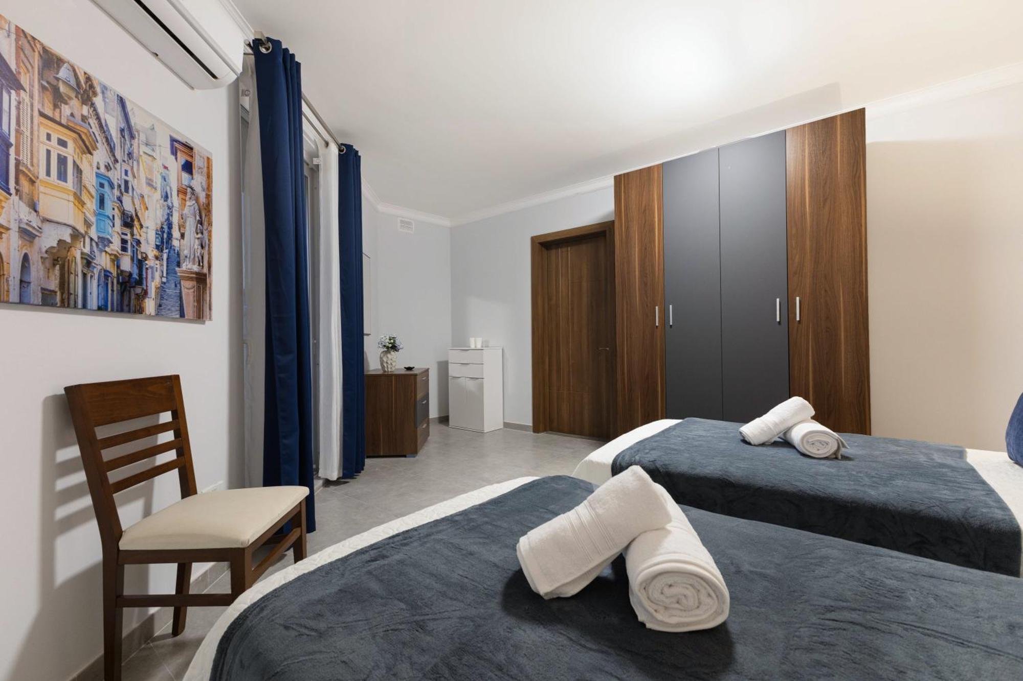 Luxurious & Spacious 2Bd Accomodation At The Podium - Yacht Marina Area, Close To Valletta มซิดา ภายนอก รูปภาพ